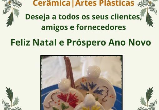 João Robalo Cerâmica | Artes Plásticas deseja a todos os seus clientes