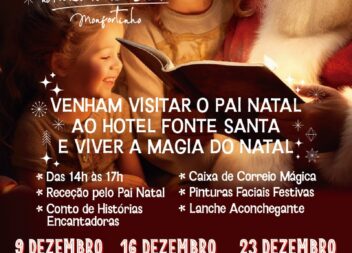 O Pai Natal chegou para animar Monfortinho