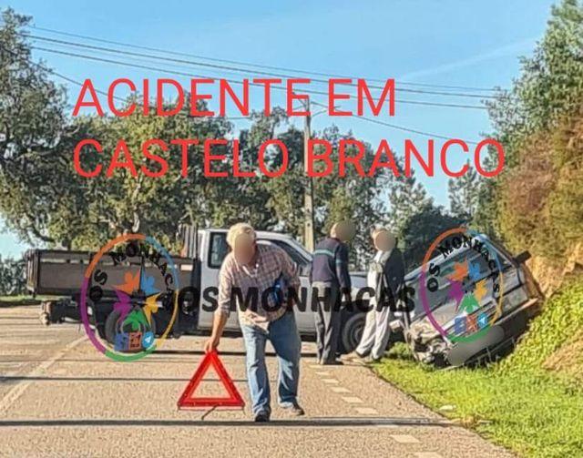 Septuagenário ferido em acidente em Castelo Branco