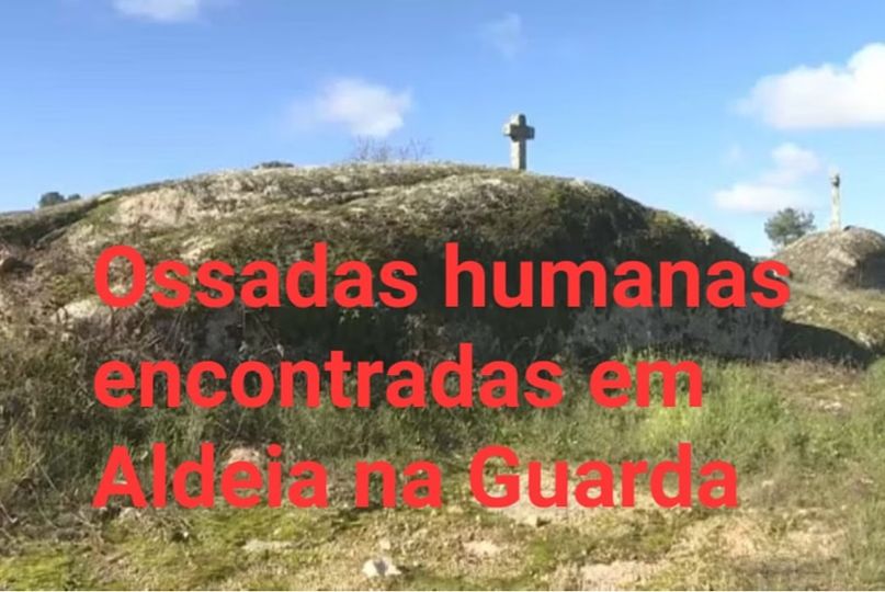 Um caçador encontrou ossadas humanas na aldeia de Almeidinha