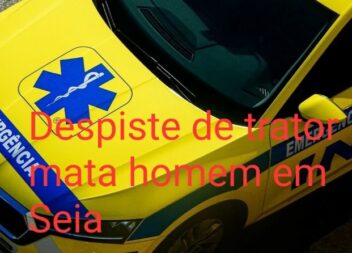 Uma vítima mortal foi o trágico resultado de um despiste de um trator agrícola,