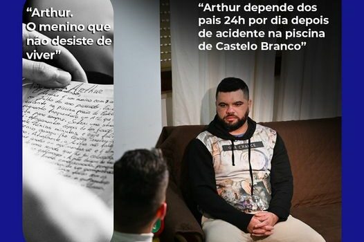 A vida do Arthur Santos, com 7 anos de idade, mudou tragicamente em julho de 202