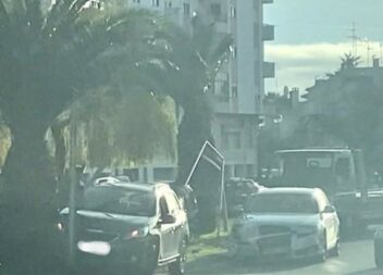 Aparatosa colisão rodoviária em Castelo Branco