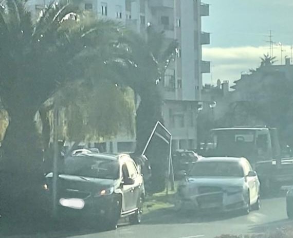 Aparatosa colisão rodoviária em Castelo Branco