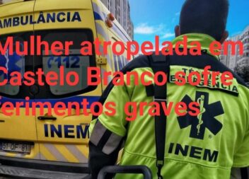Atropelamento em Castelo Branco origina um ferido grave