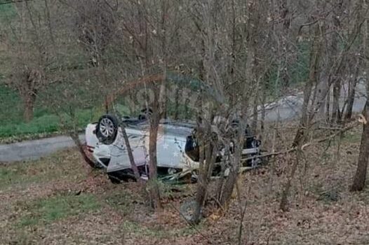 Capotamento no Sabugal resulta num ferido