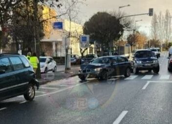 Colisão em Castelo Branco resulta em danos materiais