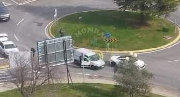 Colisão na Covilhã resulta em danos materias