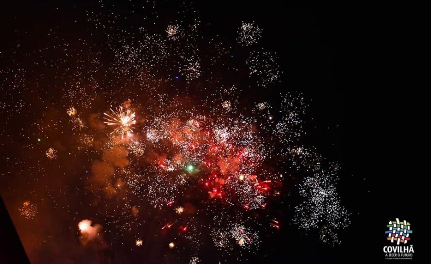 Covilhã recebeu 2024 com música e fogo de artifício