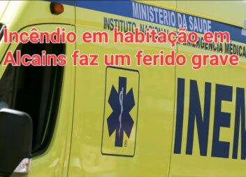 Incêndio habitacional provoca um ferido grave em Alcains