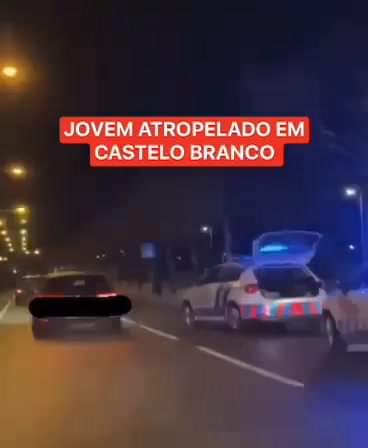 Jovem atropelado na passadeira em Castelo Branco