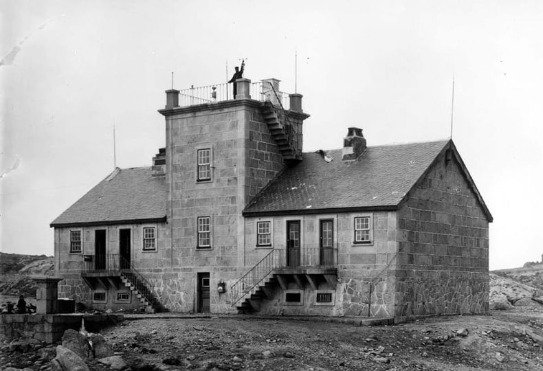 Observatório da Serra da Estrela em 1905