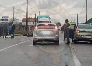 Um ferido em colisão na EN233