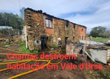 Um incêndio que deflagrou na manhã de quinta-feira, dia 18 de janeiro, numa habi