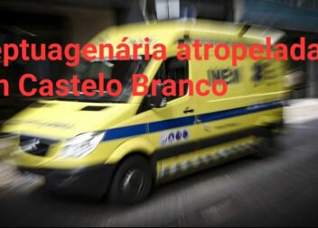 Uma mulher de 74 anos de idade, foi atropelada por um veículo ligeiro de passage