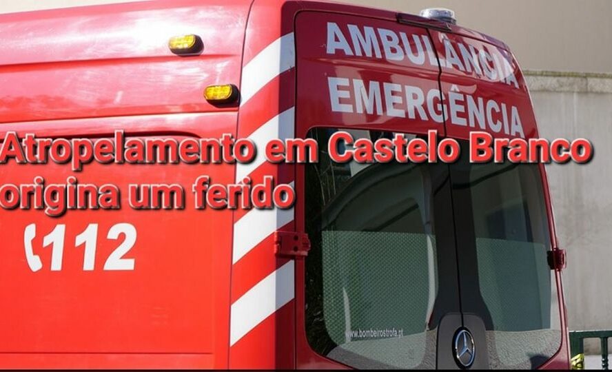 Uma mulher de 77 anos de idade ficou ferida na sequência de um atropelamento que