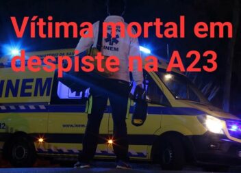Uma pessoa morreu esta noite de Domingo na sequência de um despiste de um veícul