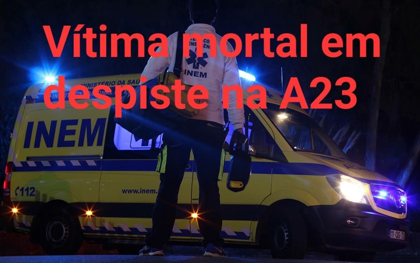 Uma pessoa morreu esta noite de Domingo na sequência de um despiste de um veícul