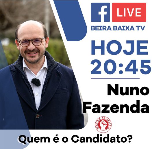 Esta noite, fique a conhecer o homem por detrás do candidato Nuno Fazenda.