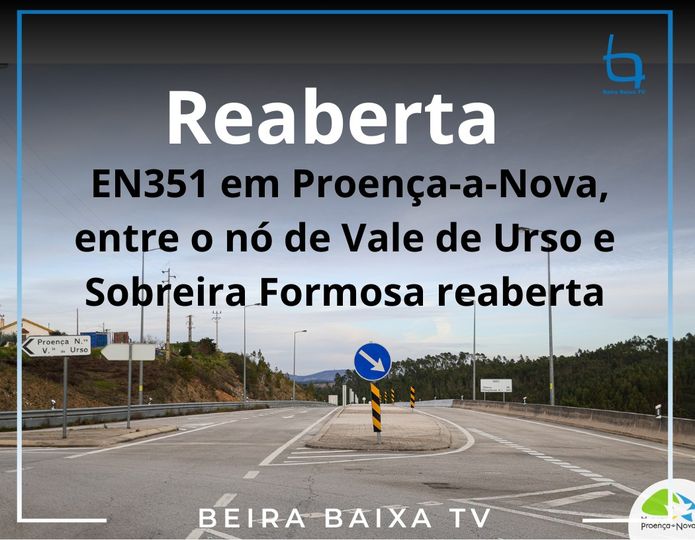 A  Infraestruturas de Portugal (IP) já procedeu à reabertura da Estrada Nacional