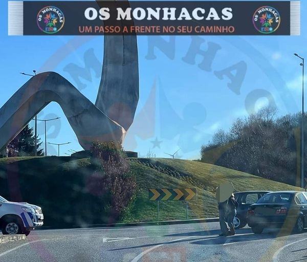 Acidente na Guarda resulta em danos materias