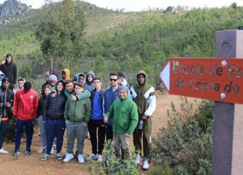 Alunos de Desporto da EPRIN percorreram a GR8 em Oleiros
