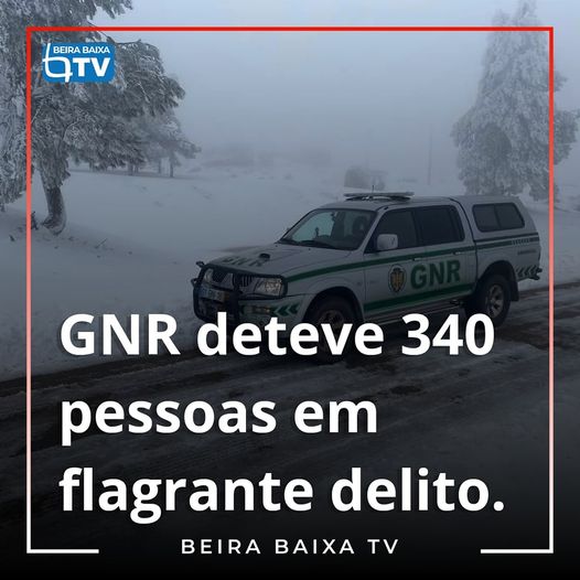 Atividade operacional da GNR