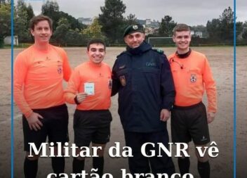 Cartão branco por gesto de fairplay