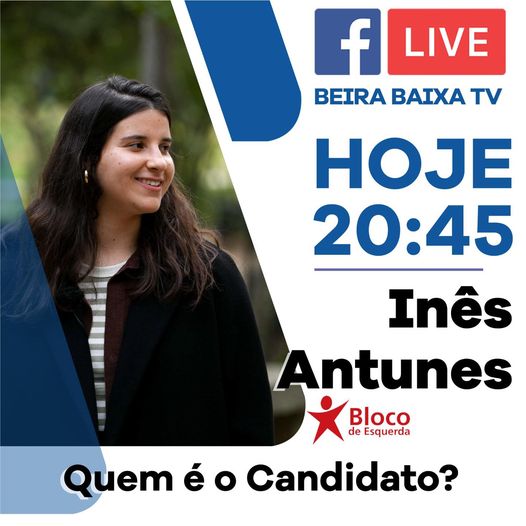 Esta noite, fique a conhecer a jovem, por detrás da Candidata, Inês Antunes.