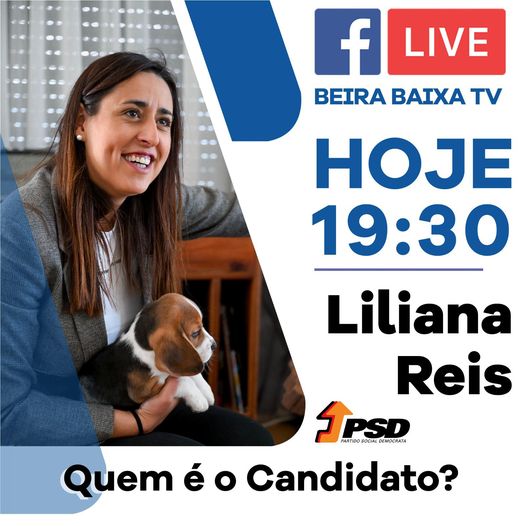 Esta noite, fique a conhecer a mulher por detrás da Candidata, Liliana Reis.