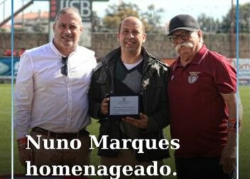 O Benfica e Castelo Branco (BCB) prestou uma homenagem a Nuno Miguel Rodrigues M