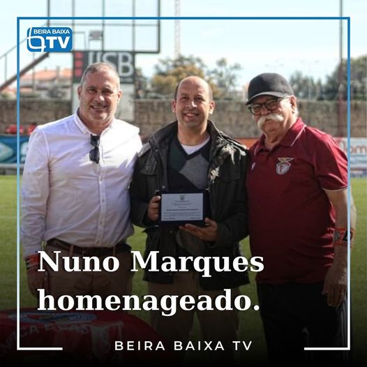 O Benfica e Castelo Branco (BCB) prestou uma homenagem a Nuno Miguel Rodrigues M
