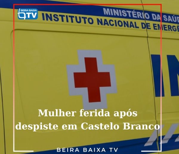 O despiste de um velocípede provocou ferimentos ligeiros numa mulher de 47 anos