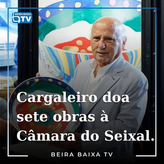 O pintor e ceramista Manuel Cargaleiro doou sete das suas obras à Câmara Municip