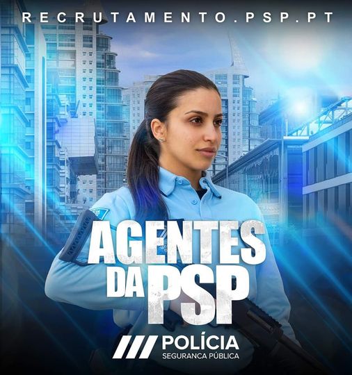 Recrutamento para Agentes da PSP até 27 de fevereiro