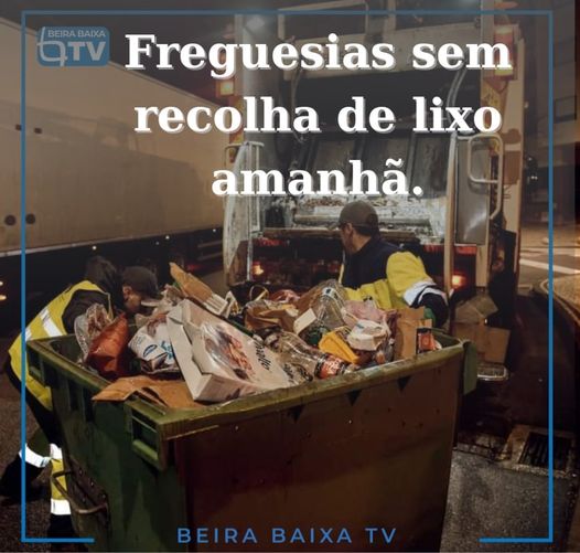 Terça-feira de Carnaval não terá recolha de resíduos
