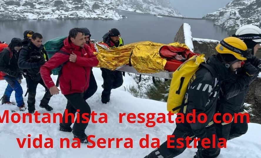 Um montanhista foi resgatado este domingo na Serra da Estrela