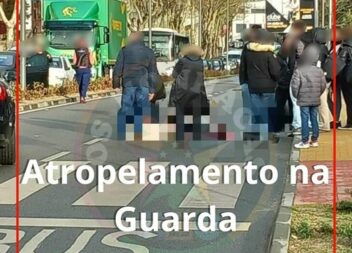 Uma pessoa ficou ferida na sequência de um atropelamento rodoviário que ocorreu