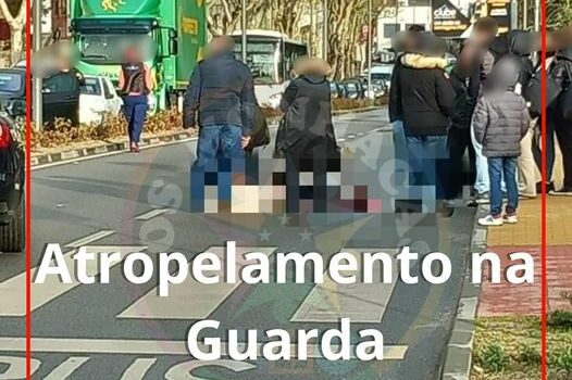 Uma pessoa ficou ferida na sequência de um atropelamento rodoviário que ocorreu