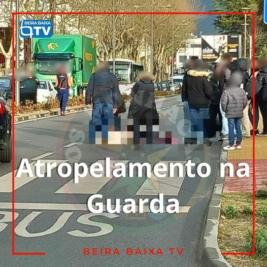 Uma pessoa ficou ferida na sequência de um atropelamento rodoviário que ocorreu