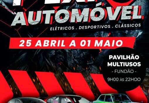 Autoverissimo organiza a sua 1.ª Expo automóvel no Fundão entre os dias 25 Abril