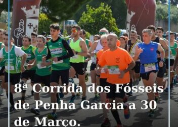 8ª Corrida dos Fósseis de Penha Garcia a 30 de março