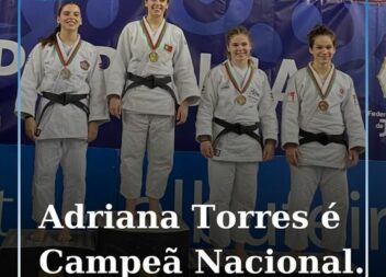 A atleta da Escola de Judo Ana Hormigo e natural de Castelo Branco, Adriana Torr