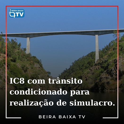 A circulação ao trânsito rodoviário vai estar interdita este sábado
