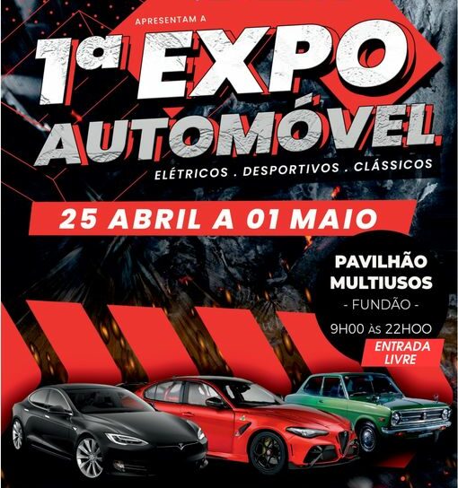 Autoverissimo organiza a sua 1.ª Expo automóvel no Fundão entre os dias 25 Abril