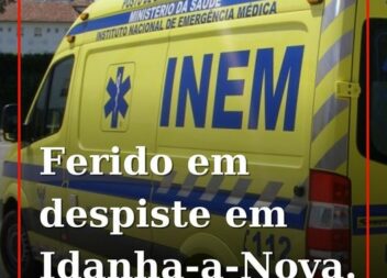 Despiste em Idanha-a-Nova faz um ferido