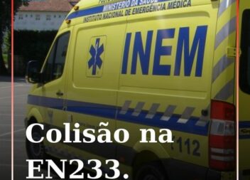 Dois veículos ligeiros de passageiros colidiram esta manhã de terça-feira na Est