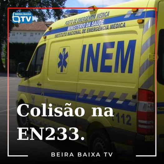 Dois veículos ligeiros de passageiros colidiram esta manhã de terça-feira na Est