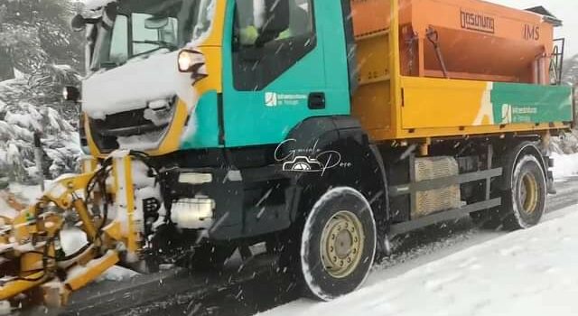 Estradas encerradas na Serra da Estrela