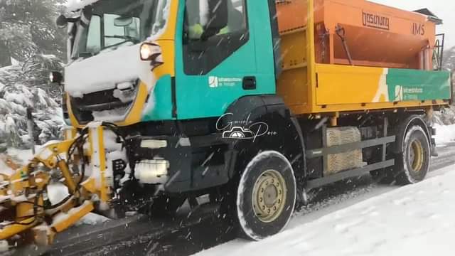 Estradas encerradas na Serra da Estrela